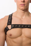 Crossed Back 1.5'' Half Harness 1 layer band