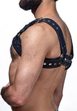 Denim Bulldog Half Harness