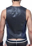 Denim Pectoral Vest