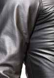 Police Leather Shirt- Long Slv