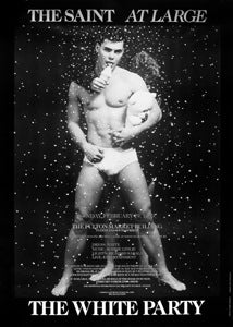 Poster Saint at buy Large White Party 2/14/93 28x20 Printed poster TWO available