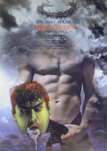 Poster 1991 Halloween at The Saint