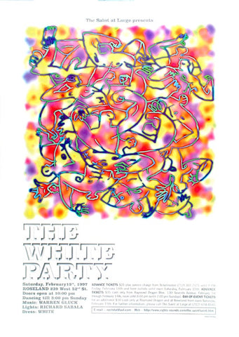 Poster 1997, The White Party, The Saint at Large