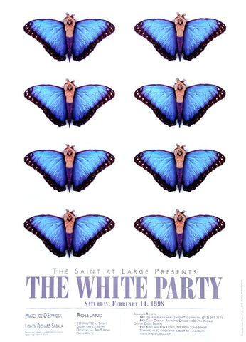 Poster 1998, The White Party, The Saint at Large