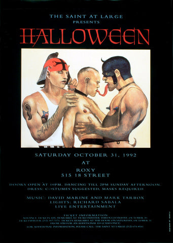 Poster 1992, Halloween The Saint at Large
