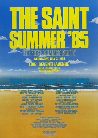 Poster 1985, Saint Summer Party