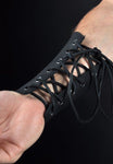 Soft Leather Lace Gauntlet
