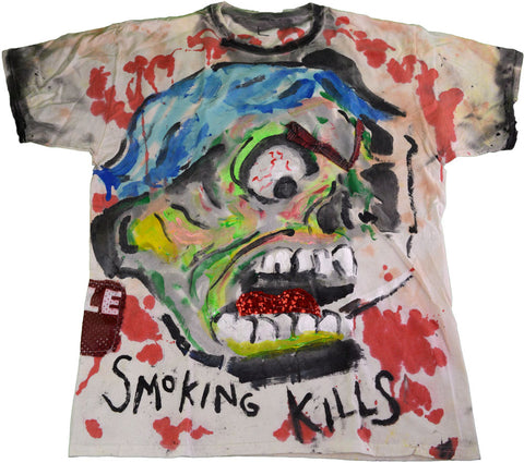 Scooter LaForge T-Shirt-Smoking Kills